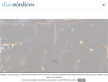 Tablet Screenshot of diasnordicos.com
